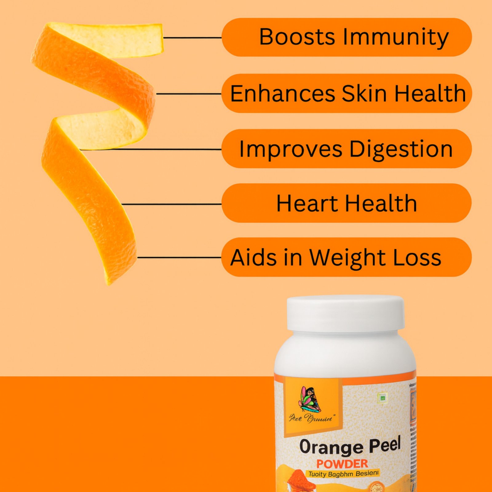 Orange Peel Powder for Bright & Glowing Skin - Image 4