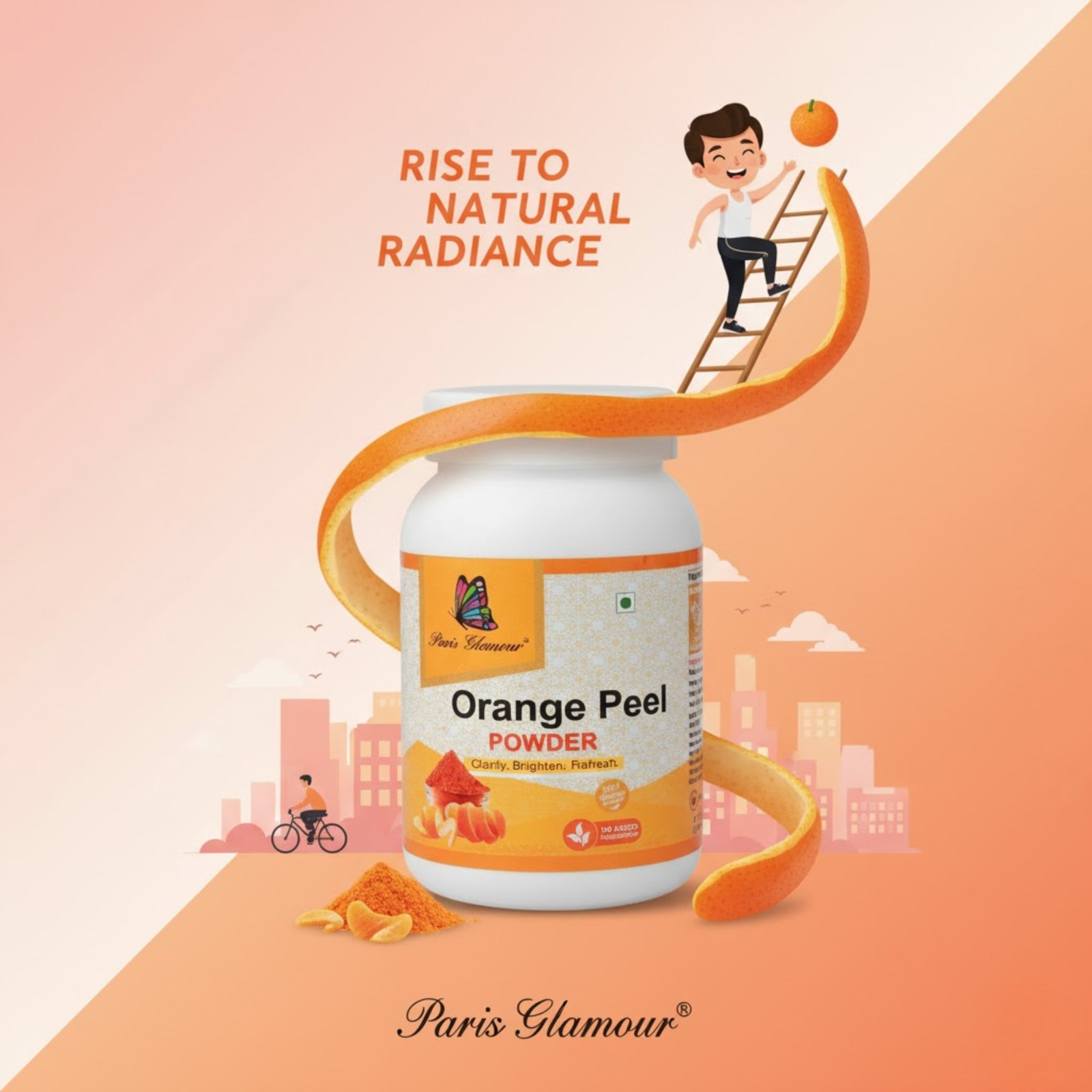 Orange Peel Powder for Bright & Glowing Skin - Image 5