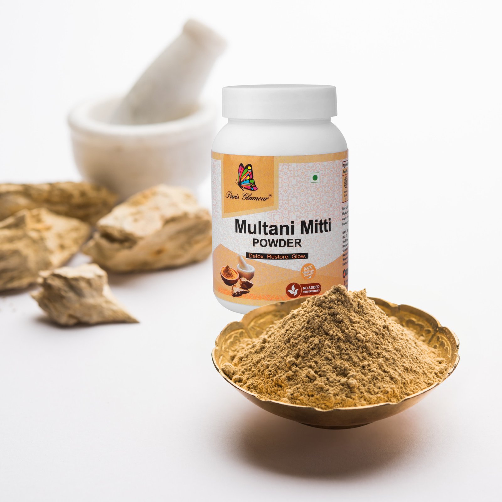 Multani Mitti Powder for Clear Glowing Skin