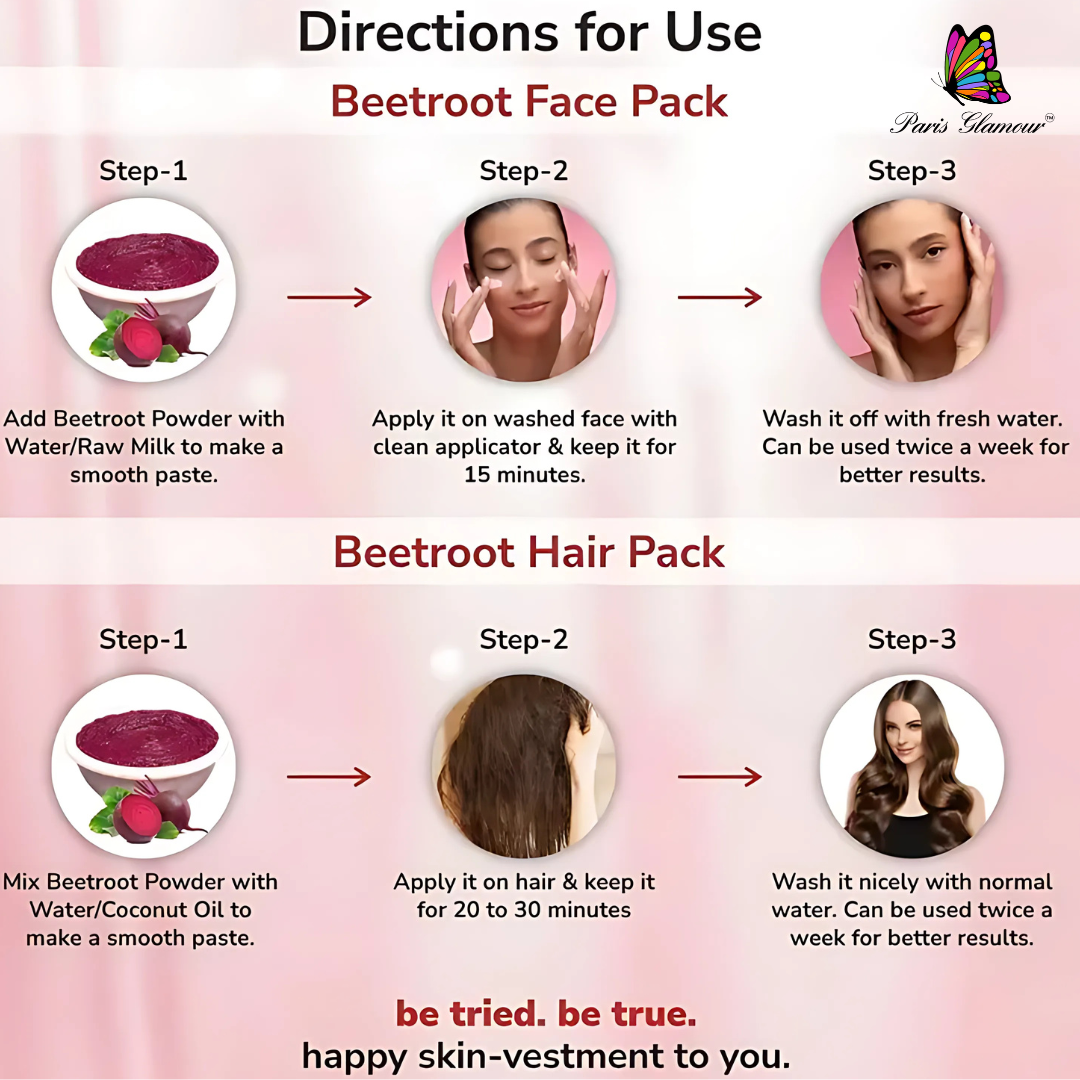 Beetroot Powder for Smooth, Radiant Skin - Image 2