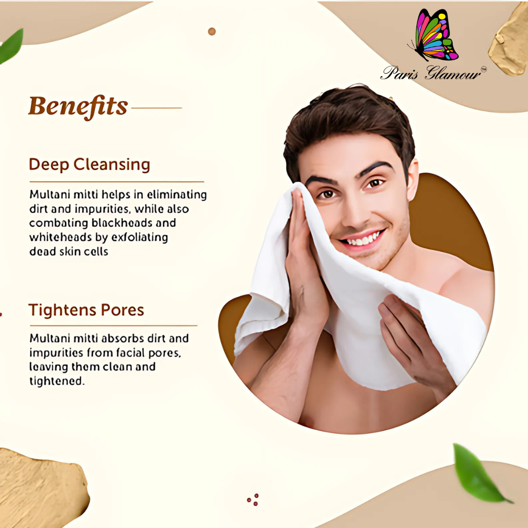 Multani Mitti Powder for Clear Glowing Skin - Image 3