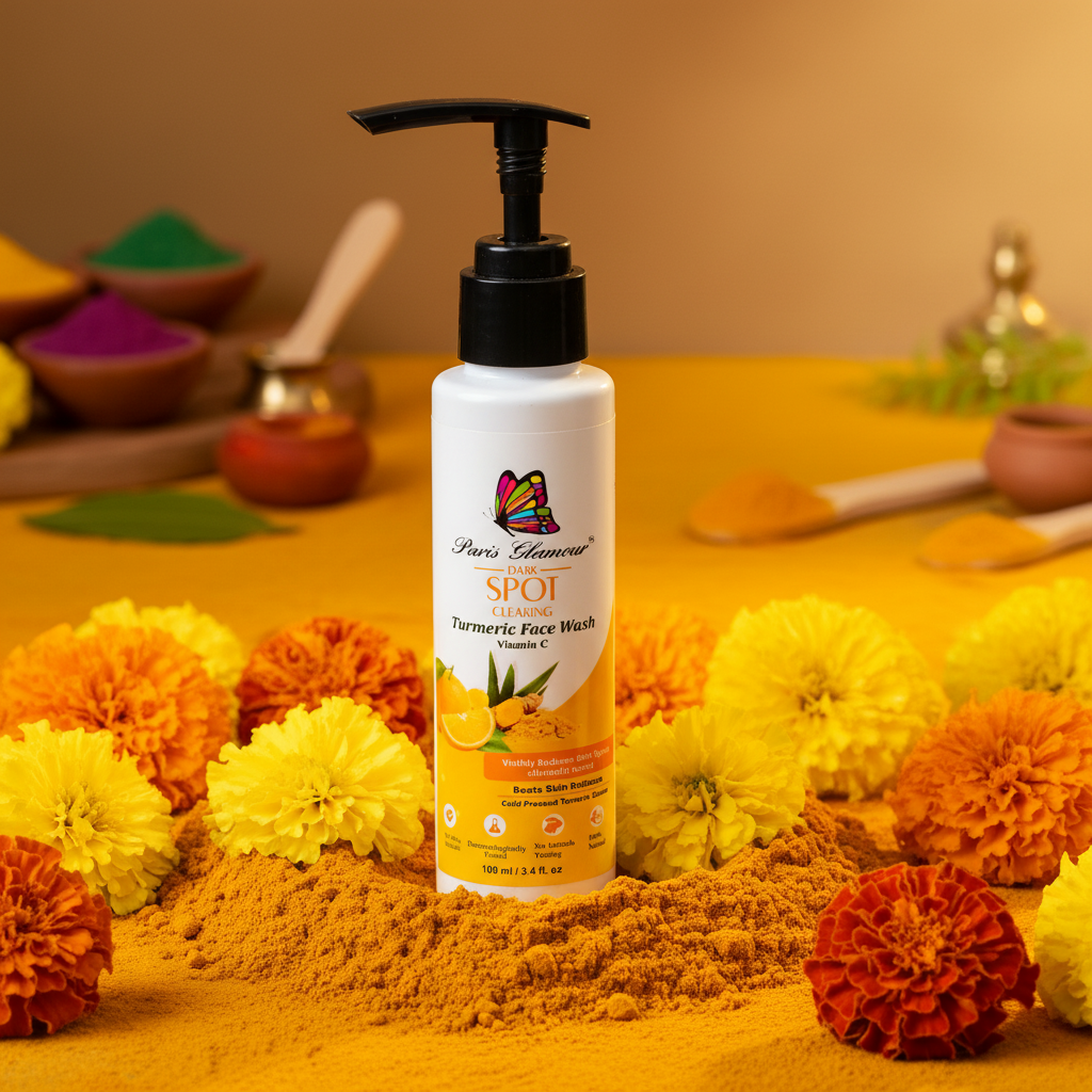 Turmeric Face Wash for Acne, Tan Removal,