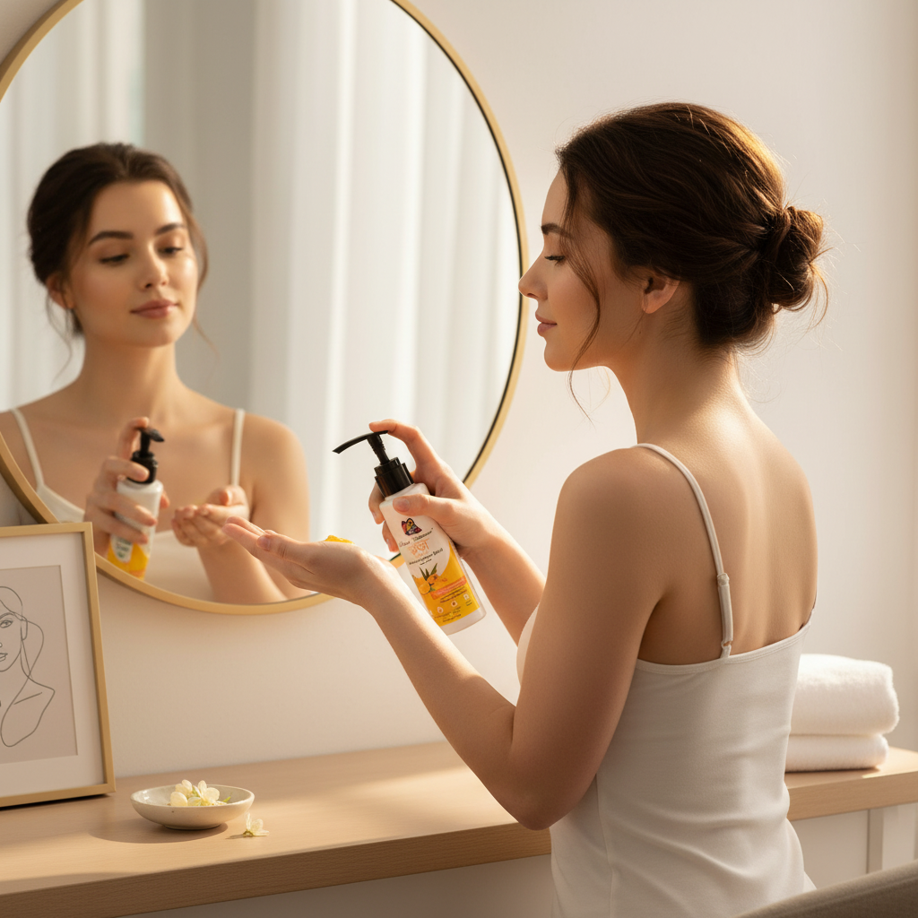 Turmeric Face Wash for Acne, Tan Removal, - Image 5