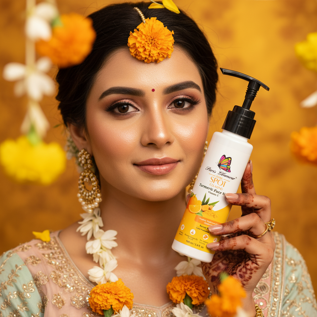 Turmeric Face Wash for Acne, Tan Removal, - Image 2