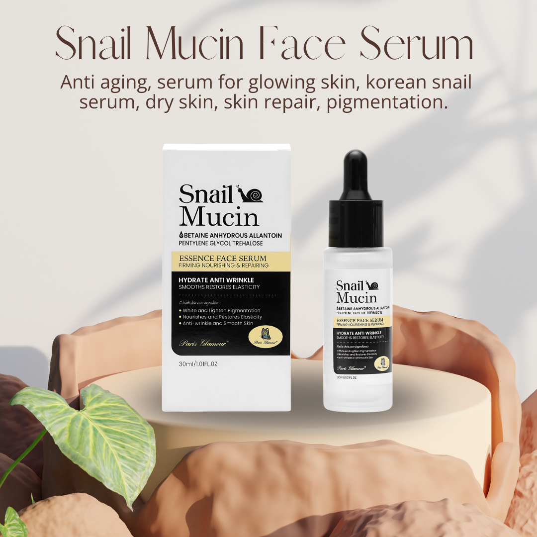 Snail Mucin serum Hydrating Glow Moisturizer