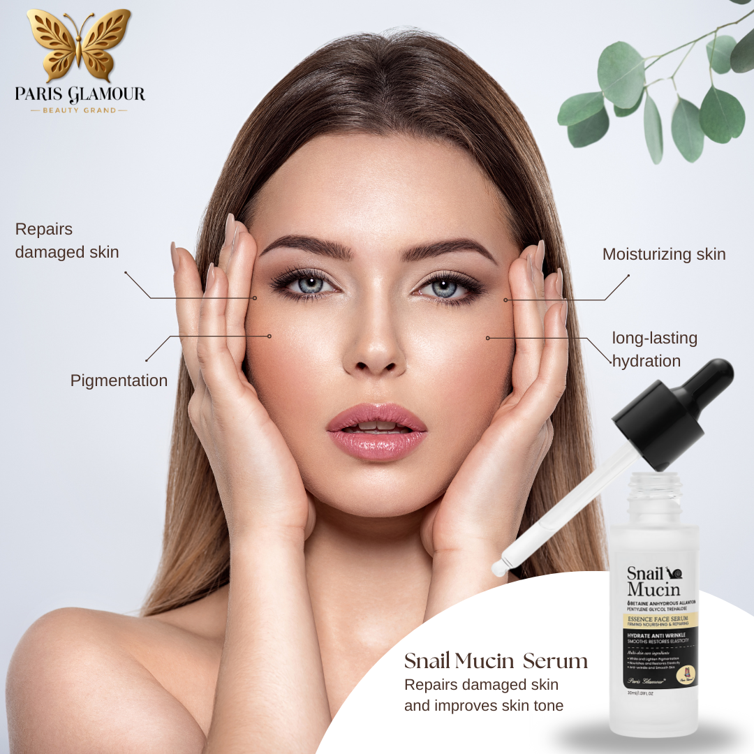 Snail Mucin serum Hydrating Glow Moisturizer - Image 4