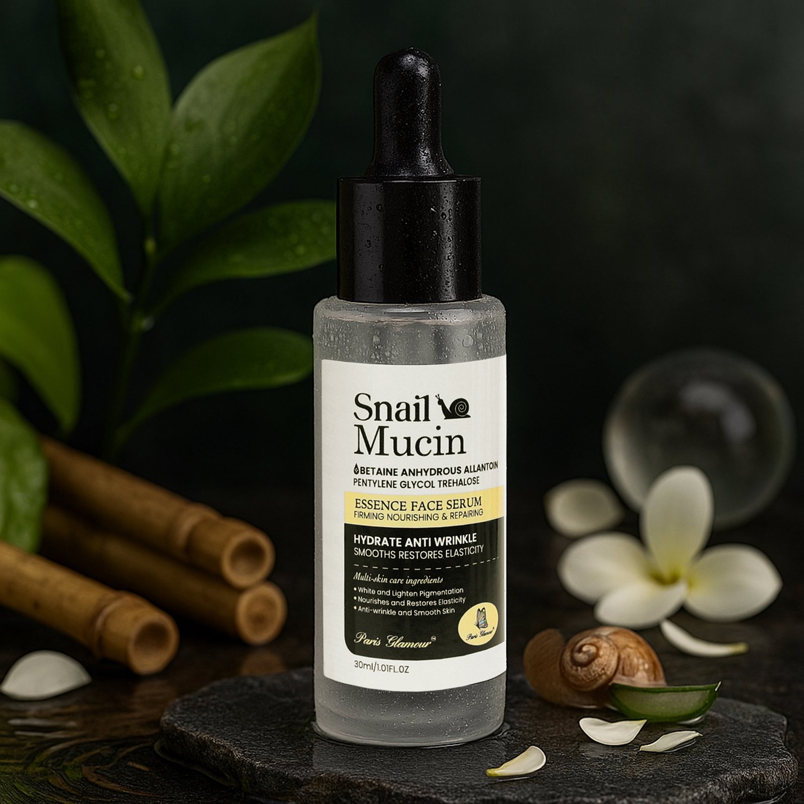 Snail Mucin serum Hydrating Glow Moisturizer - Image 6