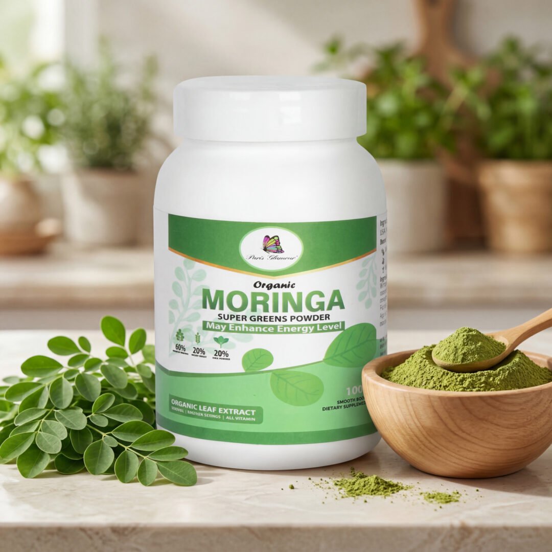 Paris Glamour Moringa Powder 100gm |Superfood for Health Drink, Immunity Booster, Energy & Nutrition Powder