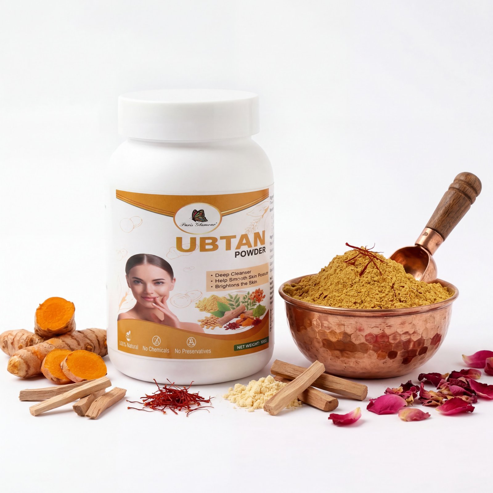 Ubtan Powder 100gm | Traditional Skin Brightening Face Pack Powder